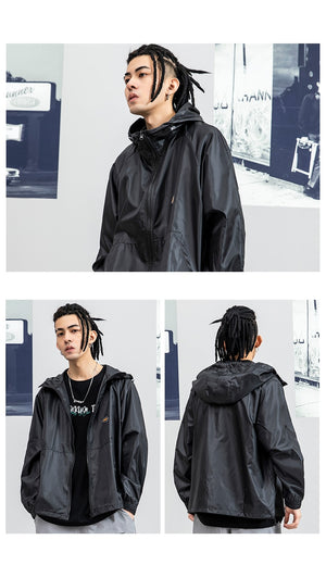 P1 Windbreaker Jacket ,  - Streetwear Jacket - Slick Street