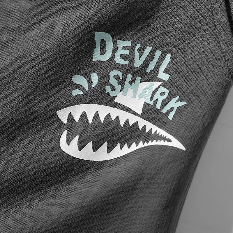 Devil Shark Shorts ,  - Streetwear Shorts - Slick Street