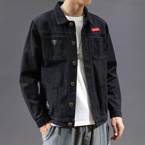 Suprems Demin Jacket ,  - Streetwear Jackets - Slick Street