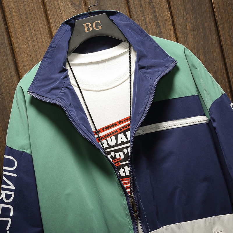 BG Color Tone Jacket ,  - Streetwear Jacket - Slick Street