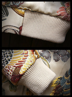 Boutonnieres Embroidery Jacket ,  - Streetwear Jacket - Slick Street