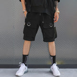 Black Bermuda 'Origin' Shorts Black, XS - Streetwear Shorts - Slick Street