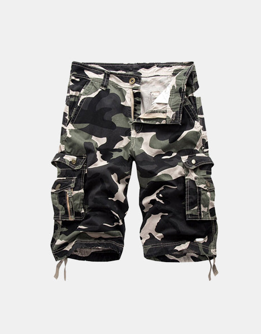Military Camouflage Vector Shorts ,  - Streetwear Shorts - Slick Street