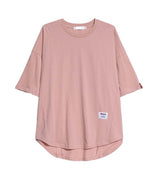 Tunic Loose-Fit T-Shirt Pink, XS - Streetwear T-Shirt - Slick Street