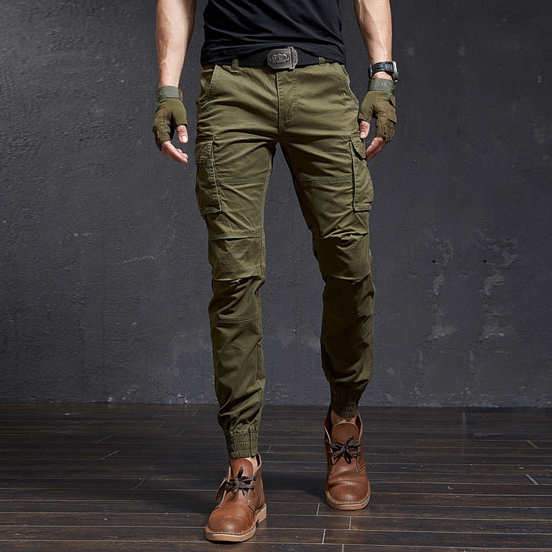 Classic IV Combat Cargo Pants 28, Army Green - Streetwear Pants - Slick Street