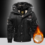 LDTN CF-86 Classic Parka Fleece Jacket Black, XS - Streetwear Jacket - Slick Street