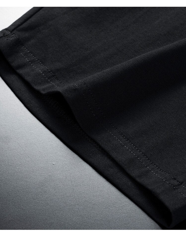 Two Pockets Loose T-Shirt + Shorts Set , - Streetwear T-Shirts - Slick Street