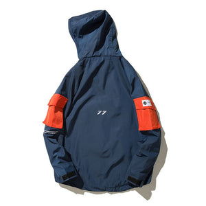 Article 77 Elbow Cargo Pocket Hoodie ,  - Streetwear Hoodie - Slick Street