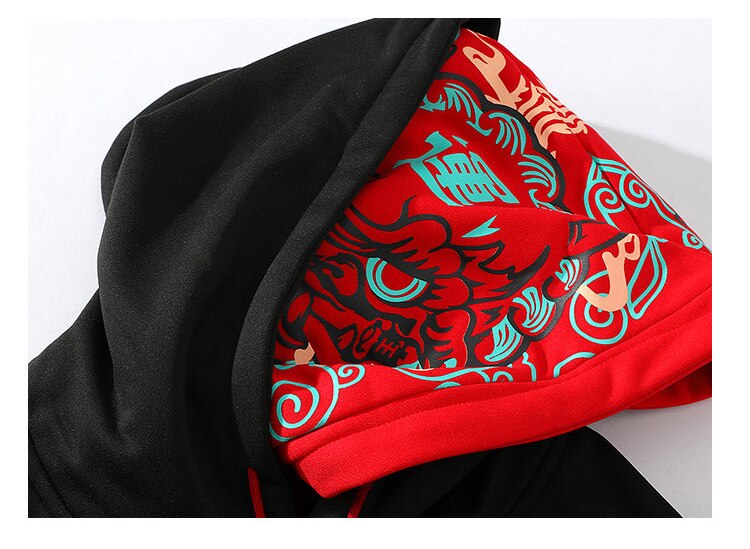 Elegance Two Color Hoodie With Rib Sleeves ,  - Streetwear Hoodie - Slick Street