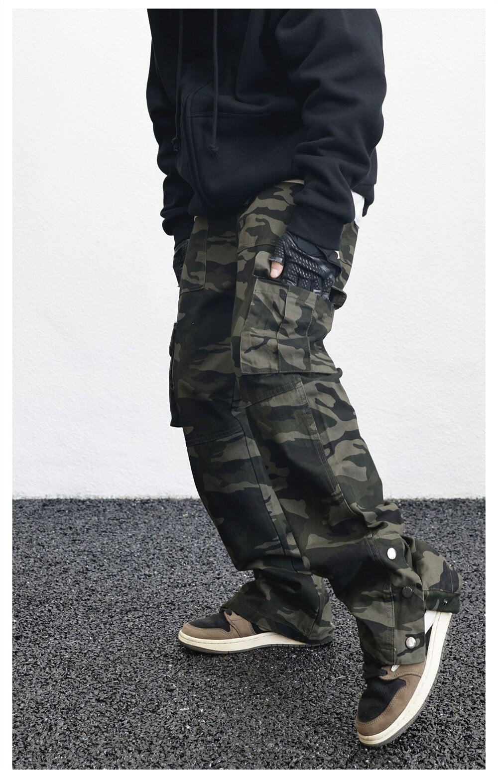 AM23 Straight Camo Cargo Pants ,  - Streetwear Cargo Pants - Slick Street