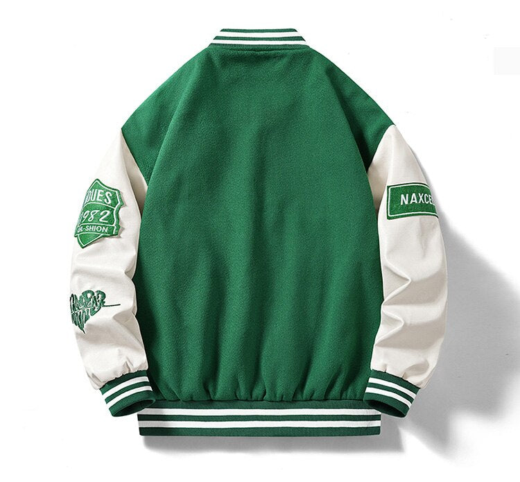 SERCE Varsity Jacket ,  - Streetwear Jacket - Slick Street