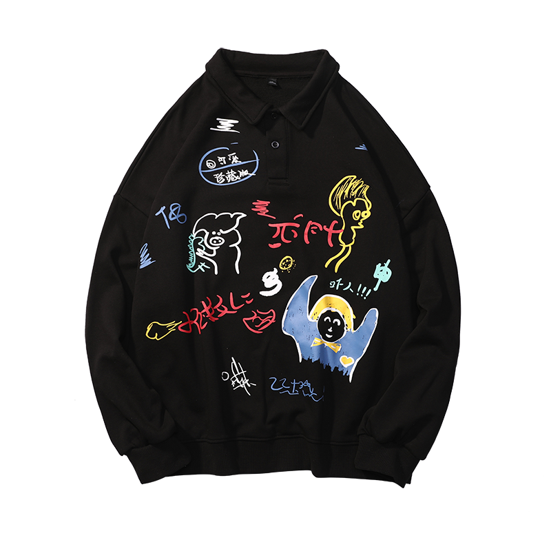 Retro Artwork Long Sleeve Shirt ,  - Streetwear Shirt - Slick Street