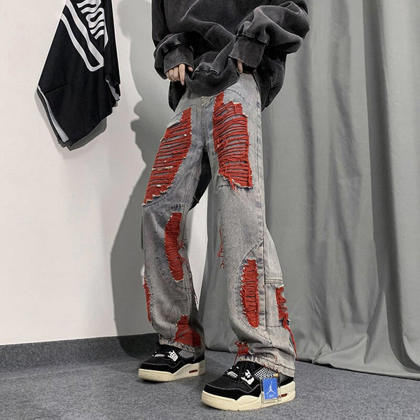 パンツ CERRIC OUTSIDE PATCHED PANTS 61Q3pgV26mL.jpg_BO30,255,255,