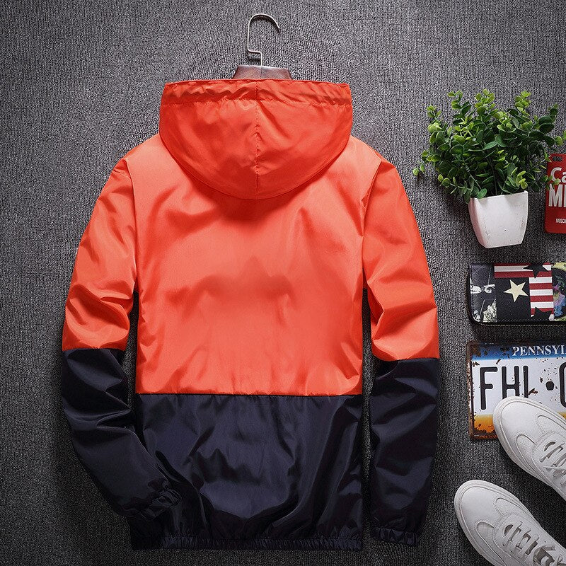 Embrace Two Half Color Jacket ,  - Streetwear Jacket - Slick Street