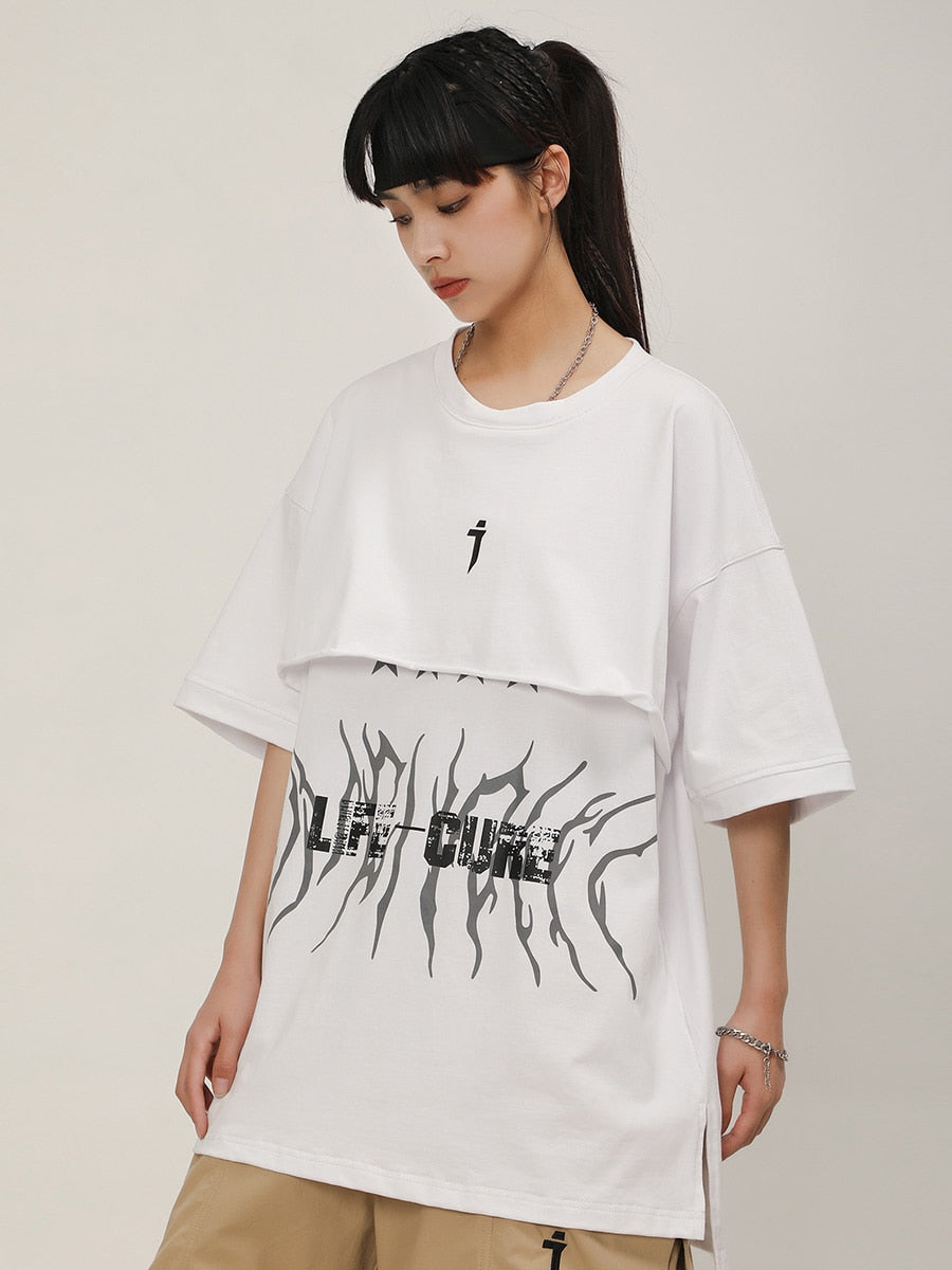 LIFE CURE T-Shirt ,  - Streetwear T-Shirts - Slick Street