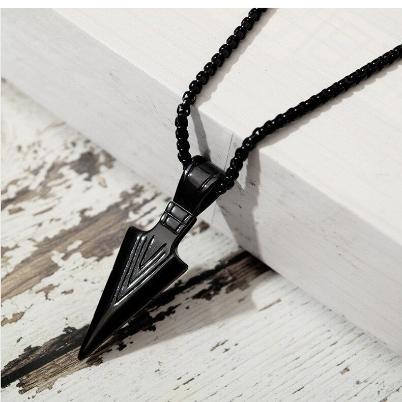 Spear Point Necklace ,  - Streetwear Jewellery - Slick Street