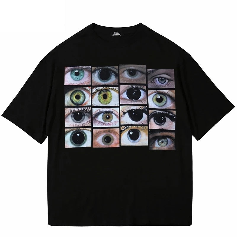 Eyes World T-Shirt ,  - Streetwear T-Shirt - Slick Street