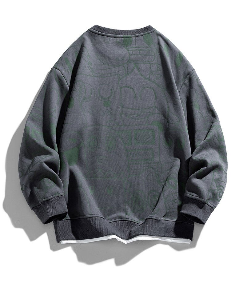 Robotic Mechanism Mode Sweatshirt ,  - Streetwear Sweatshirts - Slick Street