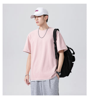 Pure Cotton Cashmere T-Shirt ,  - Streetwear Tee - Slick Street