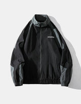 PPDADJIA Windbreaker Jacket Black, XS - Streetwear Jacket - Slick Street