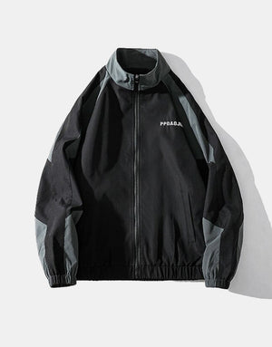 PPDADJIA Windbreaker Jacket Black, XS - Streetwear Jacket - Slick Street