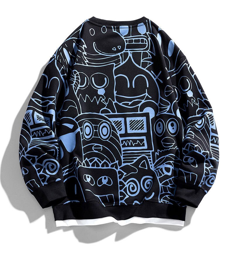 Robotic Mechanism Mode Sweatshirt ,  - Streetwear Sweatshirts - Slick Street