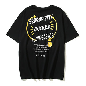 Mysterious SERENDIPITY T-Shirt Black, XS - Streetwear T-Shirt - Slick Street