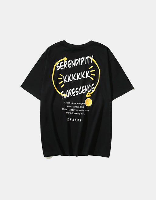 Mysterious SERENDIPITY T-Shirt ,  - Streetwear T-Shirt - Slick Street