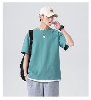 Pure Cotton Cashmere T-Shirt ,  - Streetwear Tee - Slick Street