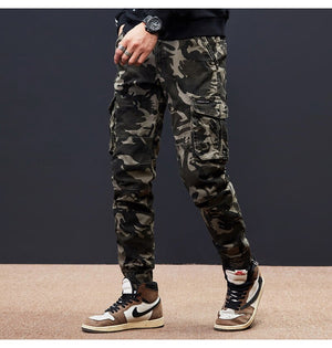 M1 Military Skinny Cargo Pants ,  - Streetwear Cargo Pants - Slick Street