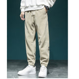 Patch Pocket Causal Joggers XS, Khaki - Streetwear Joggers - Slick Street