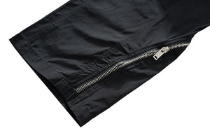 Hip Hop Style Straight Zipper Pants ,  - Streetwear  - Slick Street