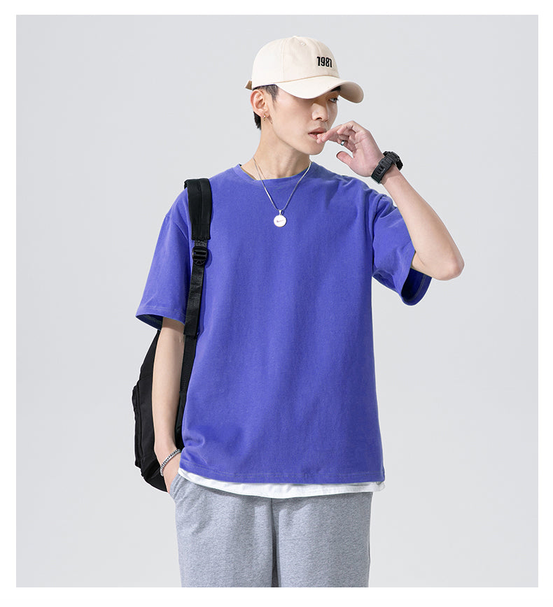Pure Cotton Cashmere T-Shirt ,  - Streetwear Tee - Slick Street