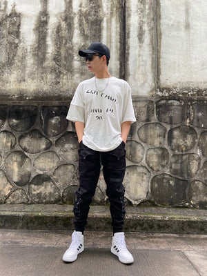 Dark Overseas V1 Cargo Pants ,  - Streetwear Cargo Pants - Slick Street