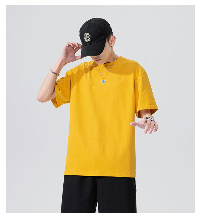 Pure Cotton Cashmere T-Shirt ,  - Streetwear Tee - Slick Street