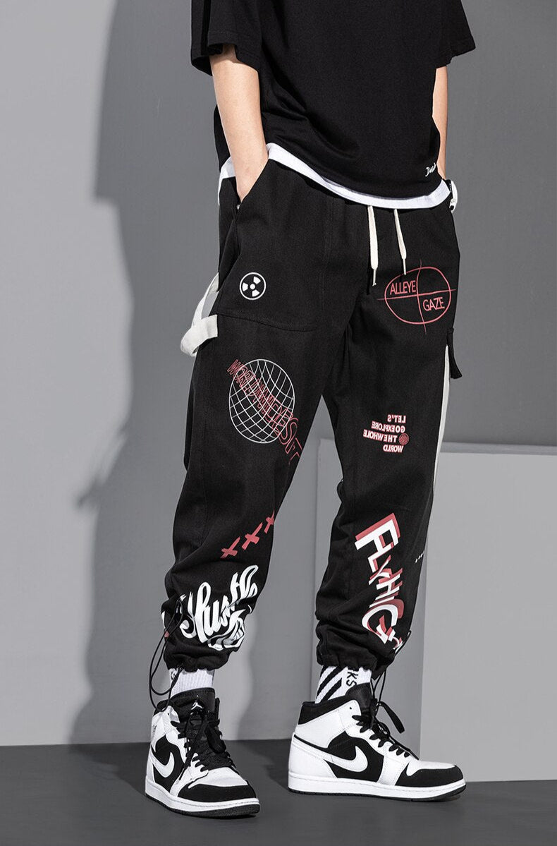 Alleye Gaze Joggers ,  - Streetwear Joggers - Slick Street