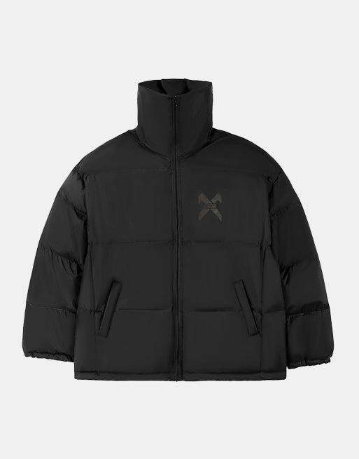 X11 Puffer Jacket Black, XS - Streetwear Jacket - Slick Street