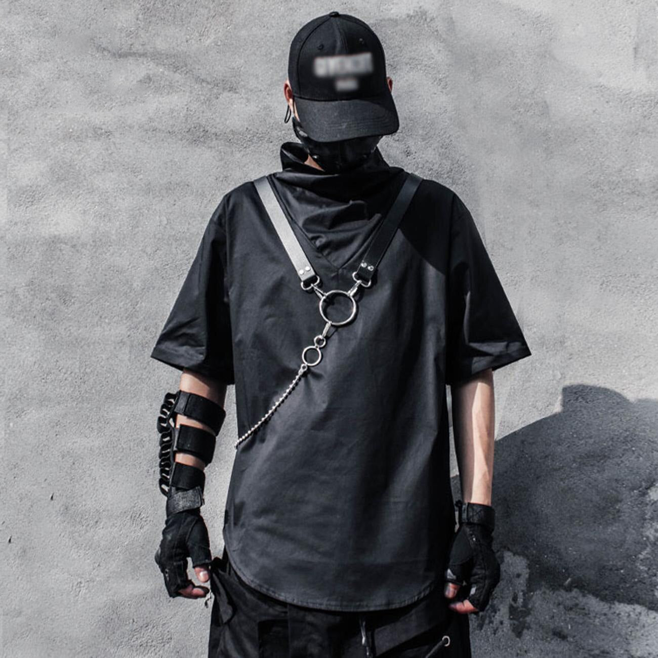 Maille Armor T-Shirt with Chain ,  - Streetwear T-Shirt - Slick Street