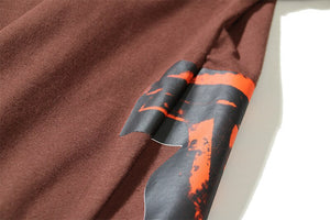 Bronze Vegas Star Loose-Fit T-Shirt ,  - Streetwear T-Shirt - Slick Street