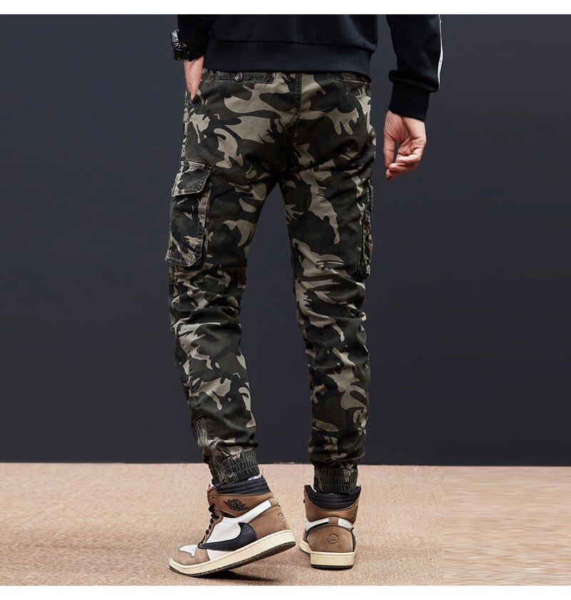 M1 Military Skinny Cargo Pants ,  - Streetwear Cargo Pants - Slick Street