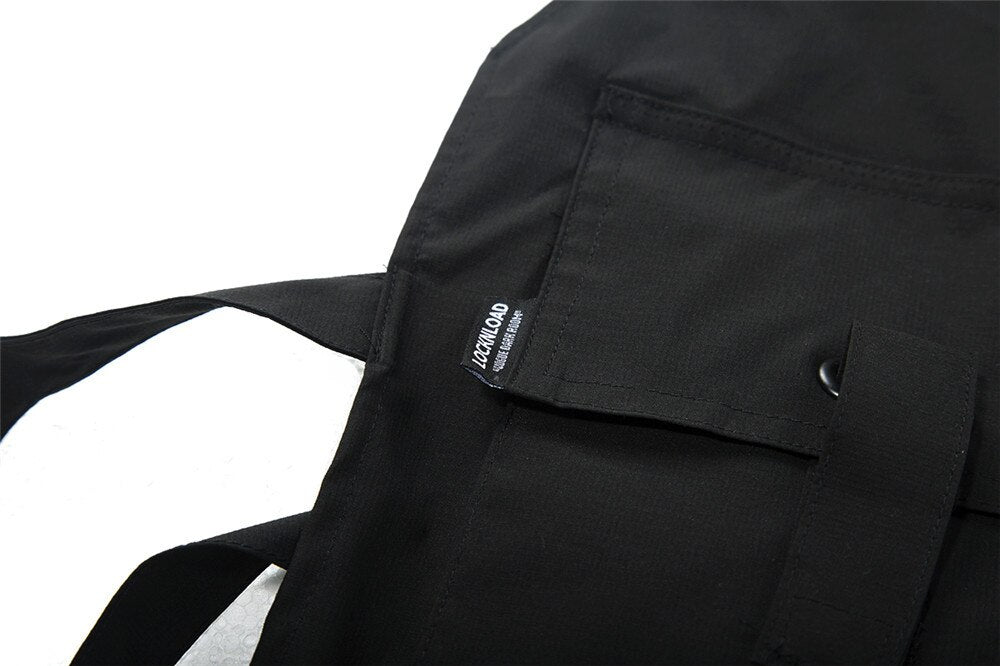 Black V1 Vest ,  - Streetwear Vest - Slick Street