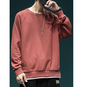 Henley Kind Sweatshirt Pink, XS - Streetwear Sweatshirts - Slick Street