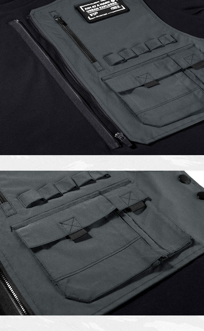 Aviator AIM Techwear T-Shirt , - Streetwear T-Shirts - Slick Street