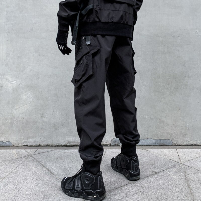 37 BLVCK Tactical Cargo Pants ,  - Streetwear Cargo Pants - Slick Street