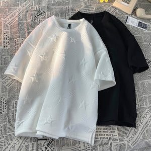 Youth Club Star Foaming Knitted T-Shirts , - Streetwear T-Shirts - Slick Street