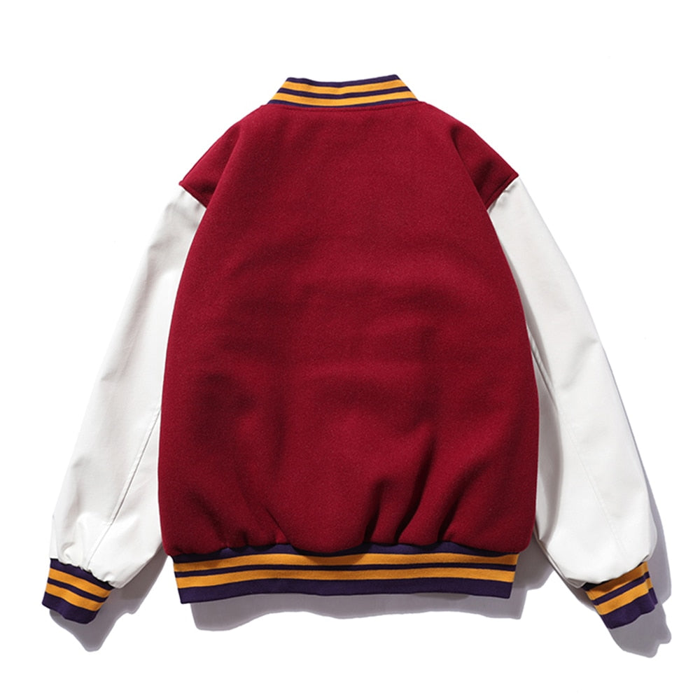 H48 Varsity Jacket ,  - Streetwear Jacket - Slick Street