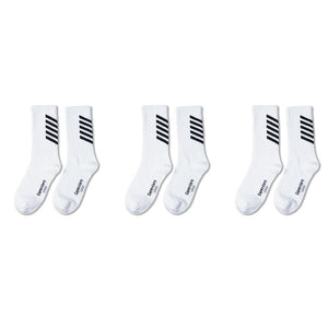 V1AZ Socks (3 PACK) 3 pairs white, One Size - Streetwear Socks - Slick Street