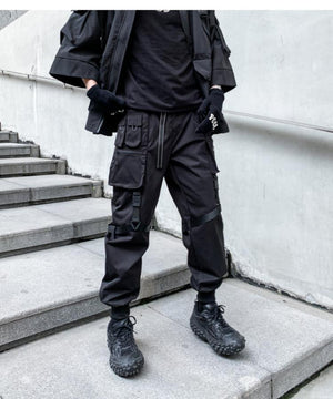 Black IV Cargo Pants ,  - Streetwear Cargo Pants - Slick Street
