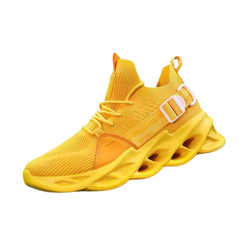 0xFash Sneakers Yellow, 39 - Streetwear Shoes - Slick Street