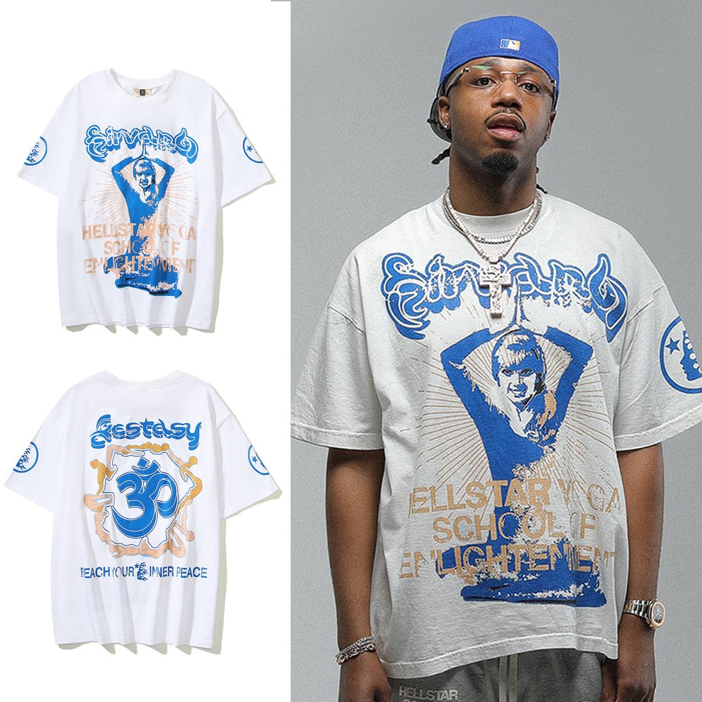 Yoga 'The Inner Peace Finder' T-Shirt ,  - Streetwear T-Shirt - Slick Street
